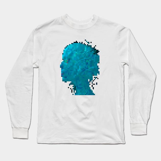 pixel art Long Sleeve T-Shirt by GarryX